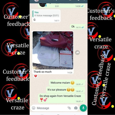 Bold Luxury soft Leather Bag Maroon - VCB045